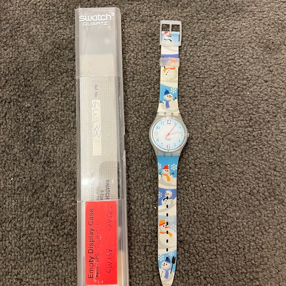 Swatch Other - Swatch Watch “Flaky” Snowman 2003 GW138 Vintage Rare